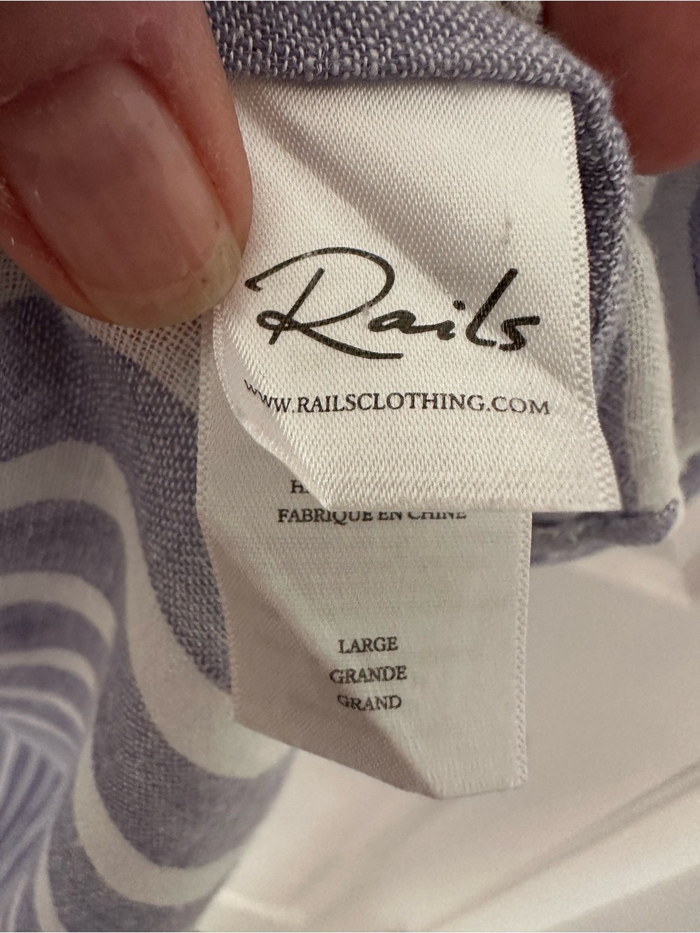 💙RAILS RHONE STRIPE SHIRT💙 - Picture 4 of 6